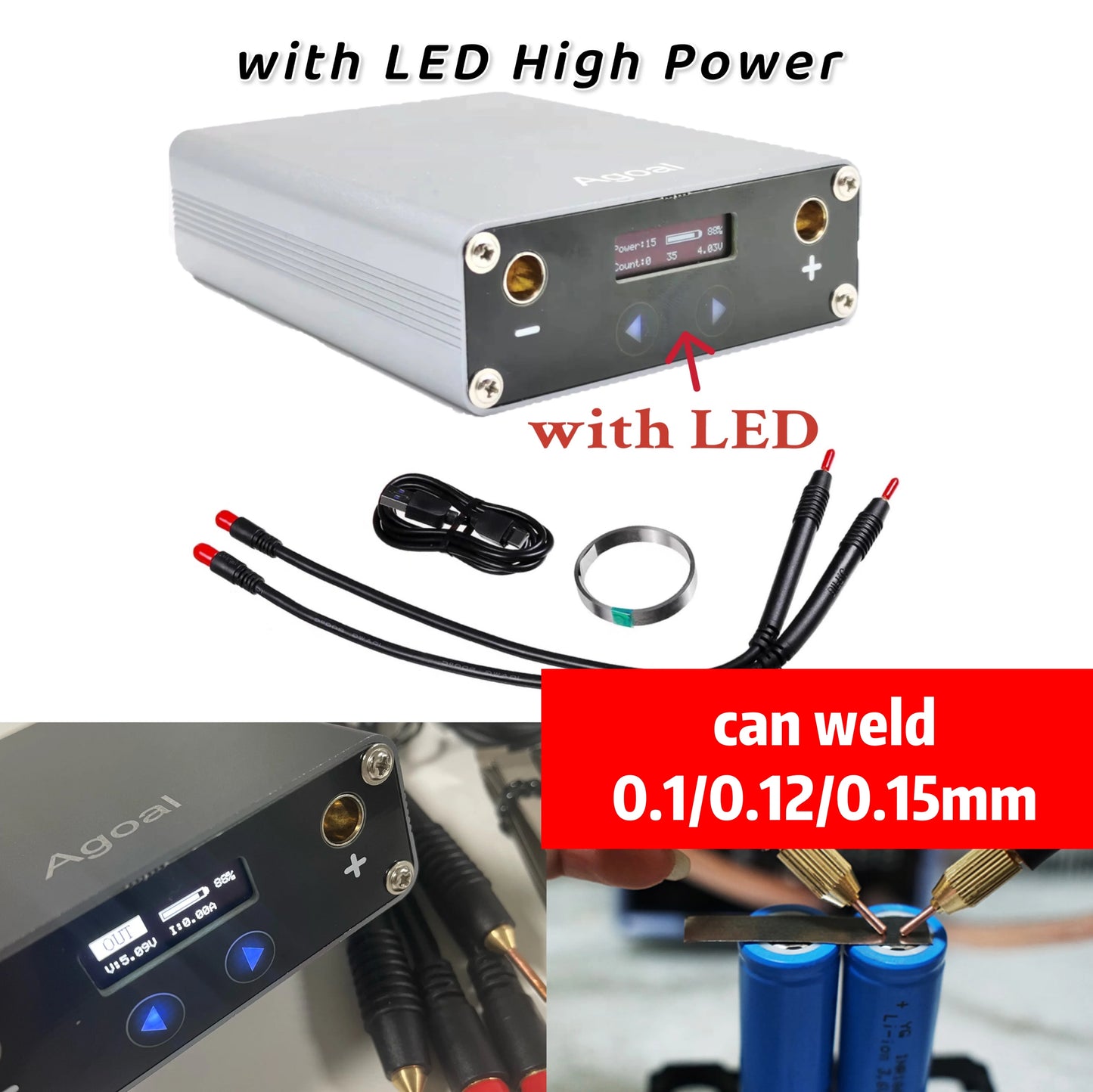 Custom DIY Spot Welder Handheld Portable Mini Spot Welding Machine With Quick Release Pen Nickel Plate 18650 Battery Spot Welder Manufacturer