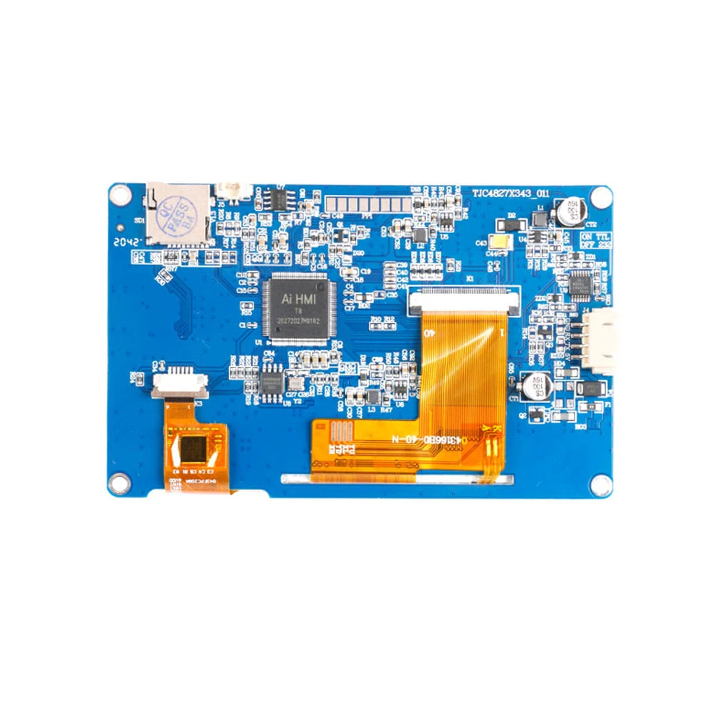 Custom LONTEN 4.3 inch HMI serial port smart touch screen TJC4827X343_011C  capacitive touch screens Manufacturer