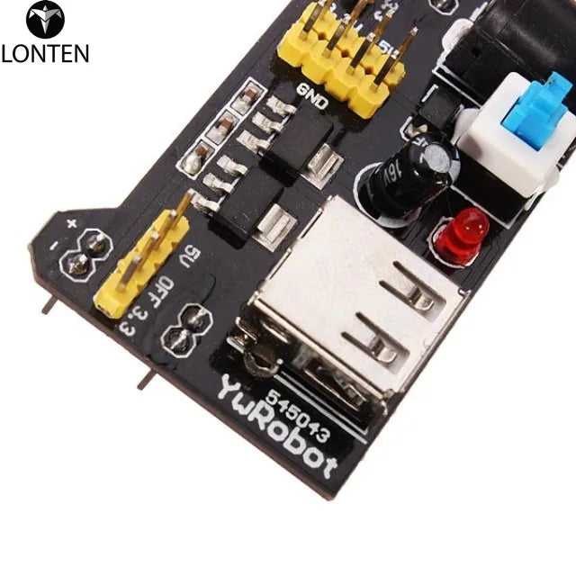 Custom Lonten 5pcs/lot MB-102DIY KIT MB102 5 Solderless Breadboard + 5 Breadboard Power Supply + 5 Jumper Cable Kits For UNO R3 Manufacturer