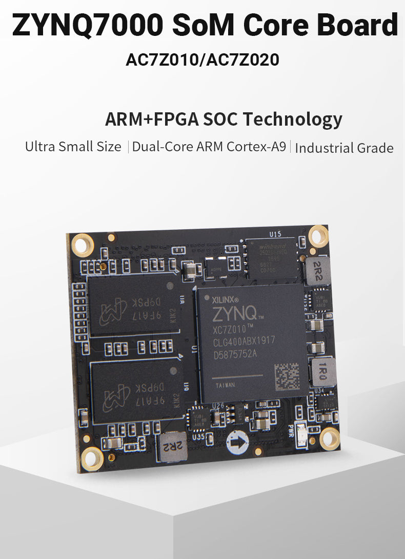 SoMs AC7Z010 AC7Z020: XILINX Zynq-7000 SoC XC7Z010 XC7Z020 ARM 7010 7020 FPGA Board System on Module  Custom PCB customize