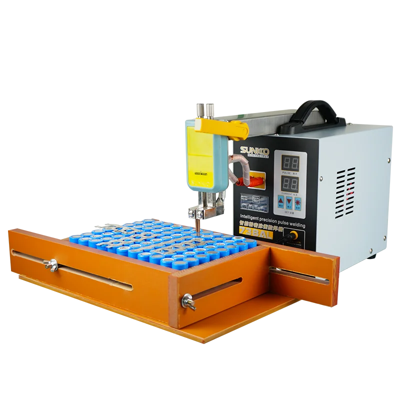 Custom 738AL Spot Welding Machine New Upgraded Telescopic Arm Handheld Spot Welder 18650Battery Weld Precision Pulse Spot Welder Manufacturer
