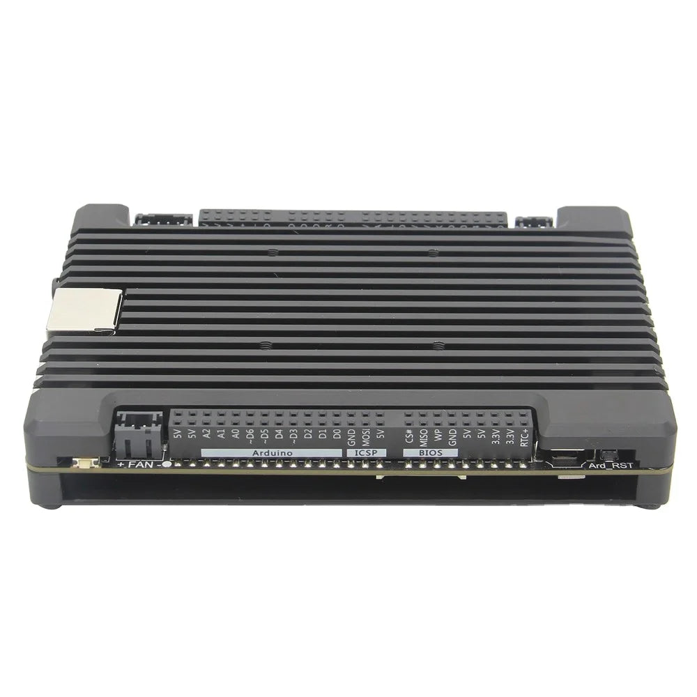 Custom LattePanda Aluminum Alloy Case Passive Cooling Enclosure with Heat Sink for LattePanda Alpha & LattePanda Delta Manufacturer