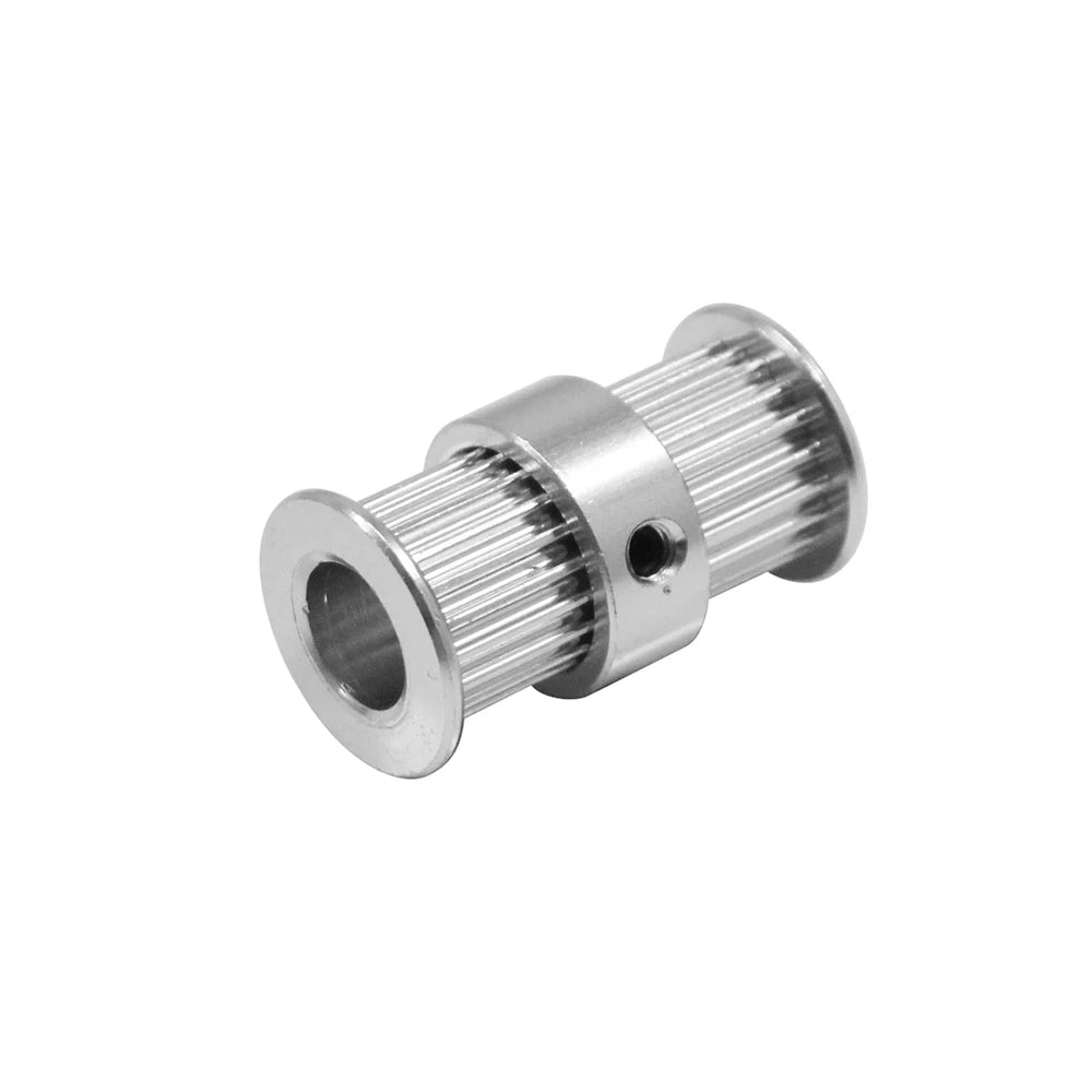 Custom GT2-20T Double head Bore: 5mm/8mm and width : 10mm Synchronous wheel 3D Printer Part Timing pulley 2 GT for 3d print For Reprap Manufacturer