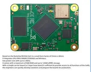 Custom Rk3566 radxA CM3 core board module small household appliance pcba assembly Manufacturer
