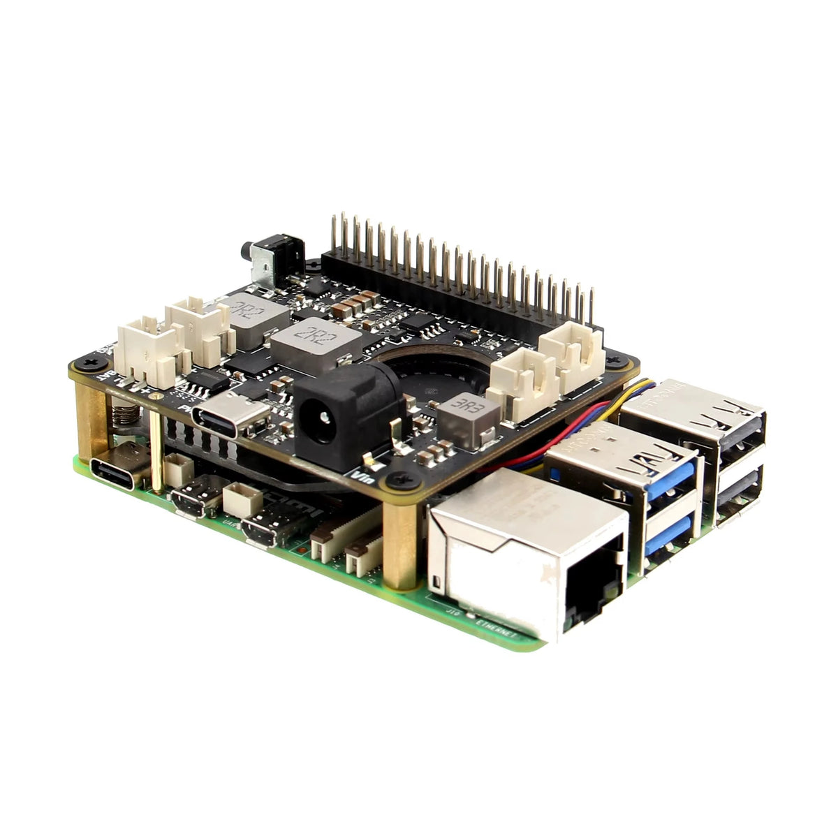 X1209 V1.0 5V UPS Shield & Power Management Board for Raspberry Pi 5 / 4B /3B