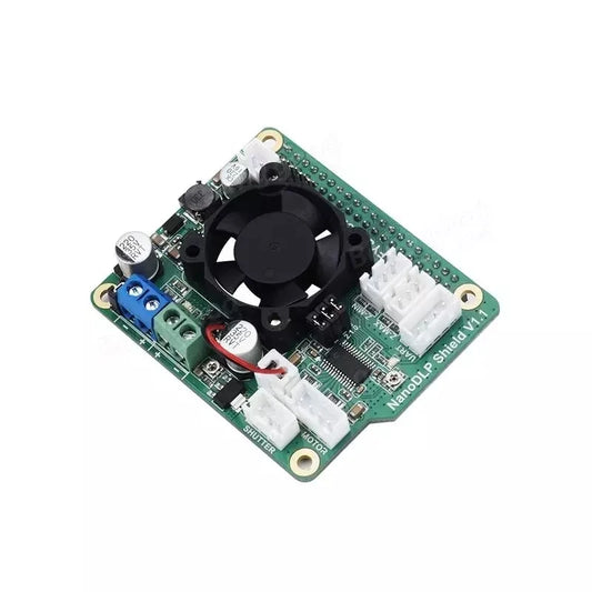 Custom NanoDLP Shield V1.1 Expansion Board With DRV8825 Controled MOS + 2PCS Limit Switch For Pi 3B And NanoDLP's Light-cured Manufacturer