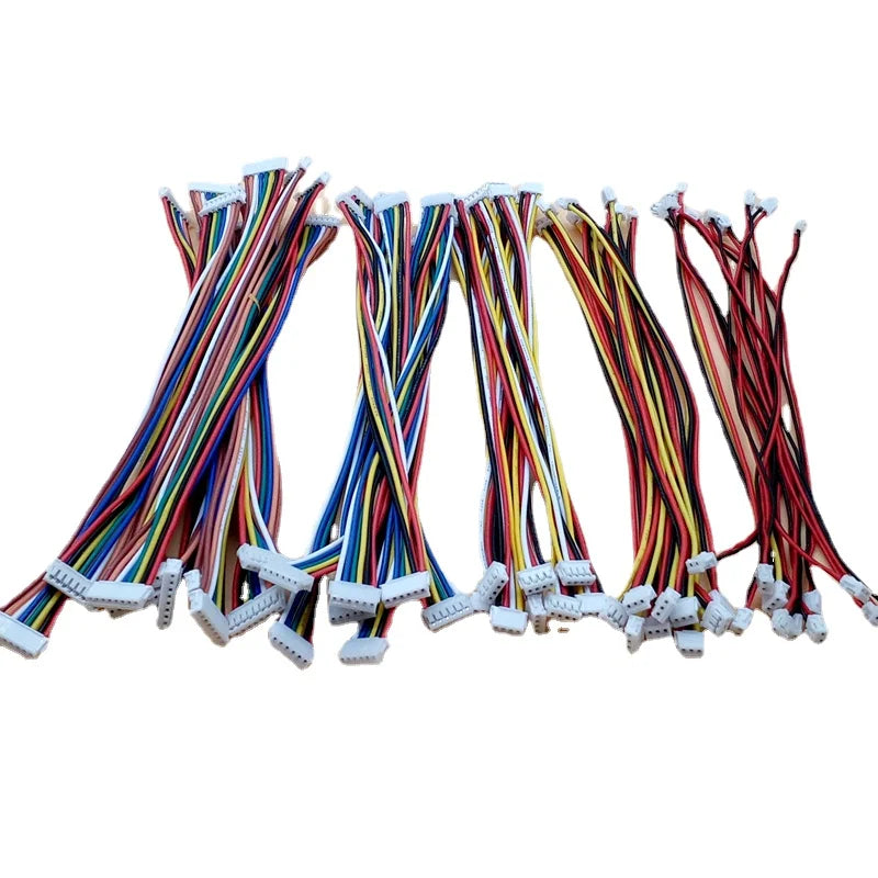 Custom ZH 1.5mm 2/3/4/5/6/8 Pin Double Female to Female Connectors 15cm Electronic Line Terminal Plug Forward Direction 26AWG Manufacturer