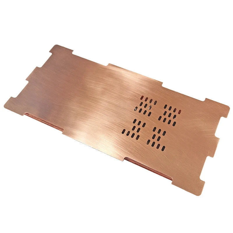 Custom Pure  Copper GPU Backplane Radiator For RTX 3090 3080 3070 Graphics Card Backplate Memory VRAM Heatsink Auxiliary Cooling Fan Manufacturer