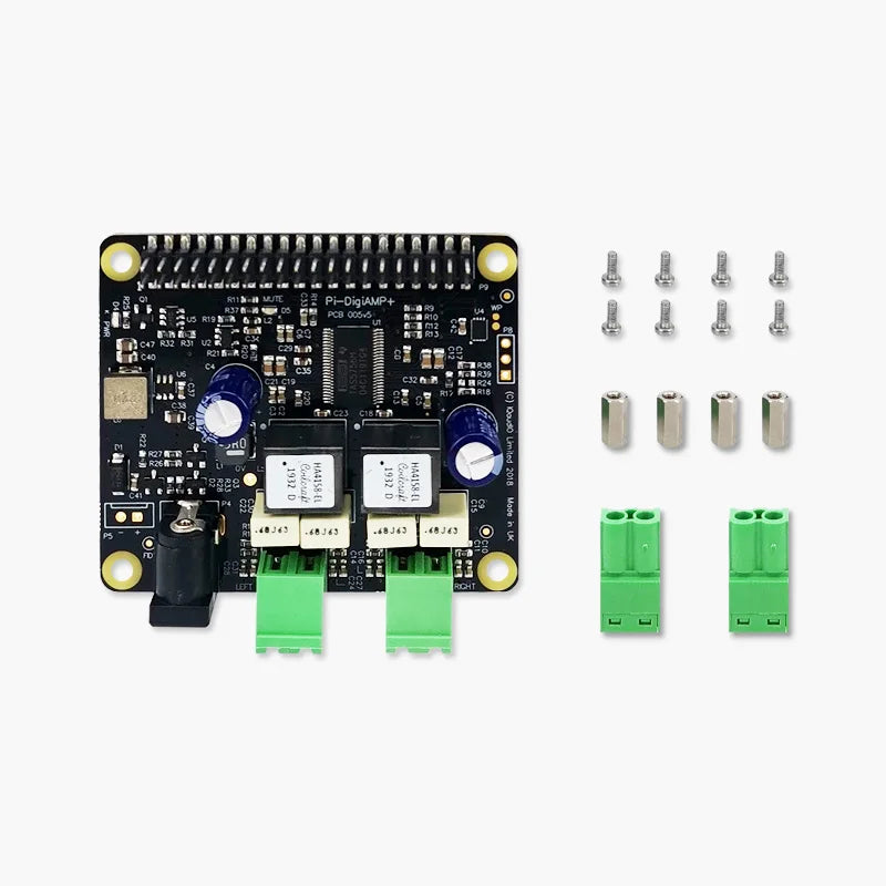 Custom IQaudio DAC+/DAC Pro/DigiAMP+/Codec Zero For Raspberry Pi Audio Supports With All Raspberry Pi Molde Manufacturer