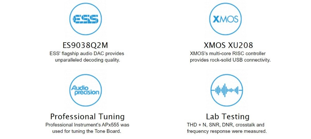 Khadas Tone Board ES9038Q2M USB DAC Hi-Res Audio Development Board with XMOS XU208-128-QF48Custom PCB pcba customize