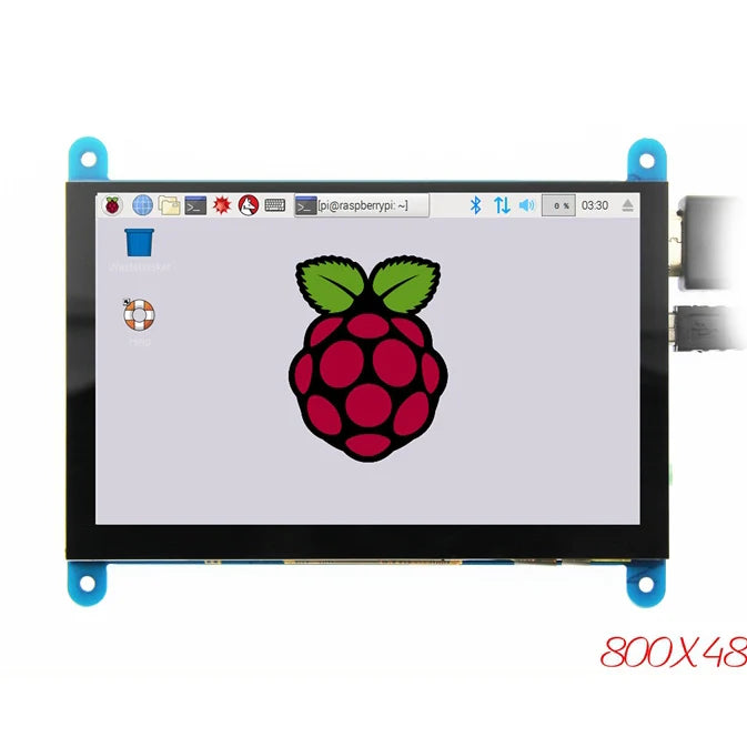 Custom 5 Inch Draagbare Monitor HD 800X480 Capacitieve Touchscreen Lcd Display Voor Sony PS4/Raspberry Pi/pc/Banana Pi Manufacturer