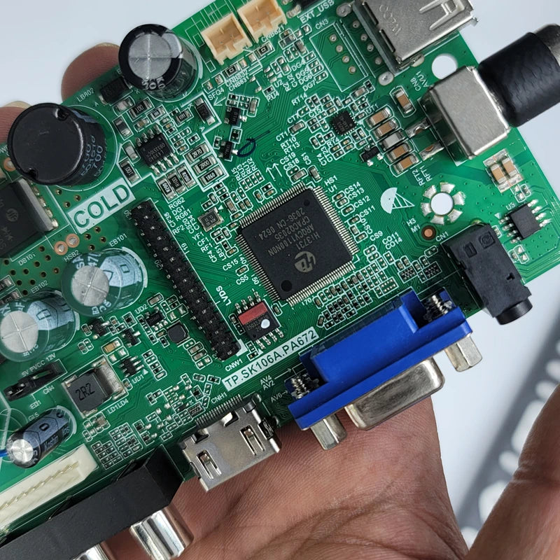 Custom    New LCD TV motherboard TP.SK106A.PA672  TP.SK108.PA672  TP.SK105A.PA672 free remote controlManufacturer