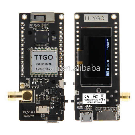 Custom Disaster-Radio LoRa V2.1_1.6.1 ESP32 433/868/915Mhz WIFI Wireless BT Module 0.96 Inch OLED SD Development Board Manufacturer