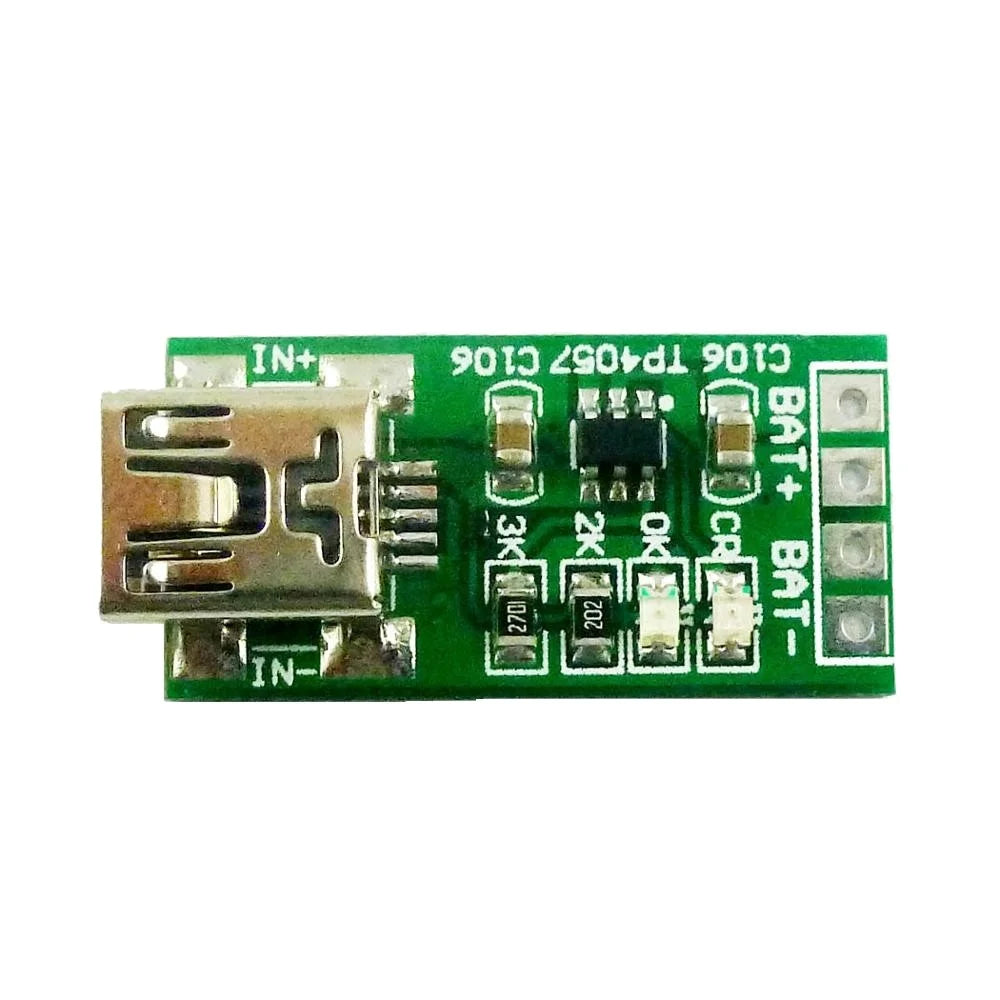 Custom Custom MINI USB Li-ion Li-Po Lithium Battery 3.7V 4.2V Charger Module PCBA Manufacturer