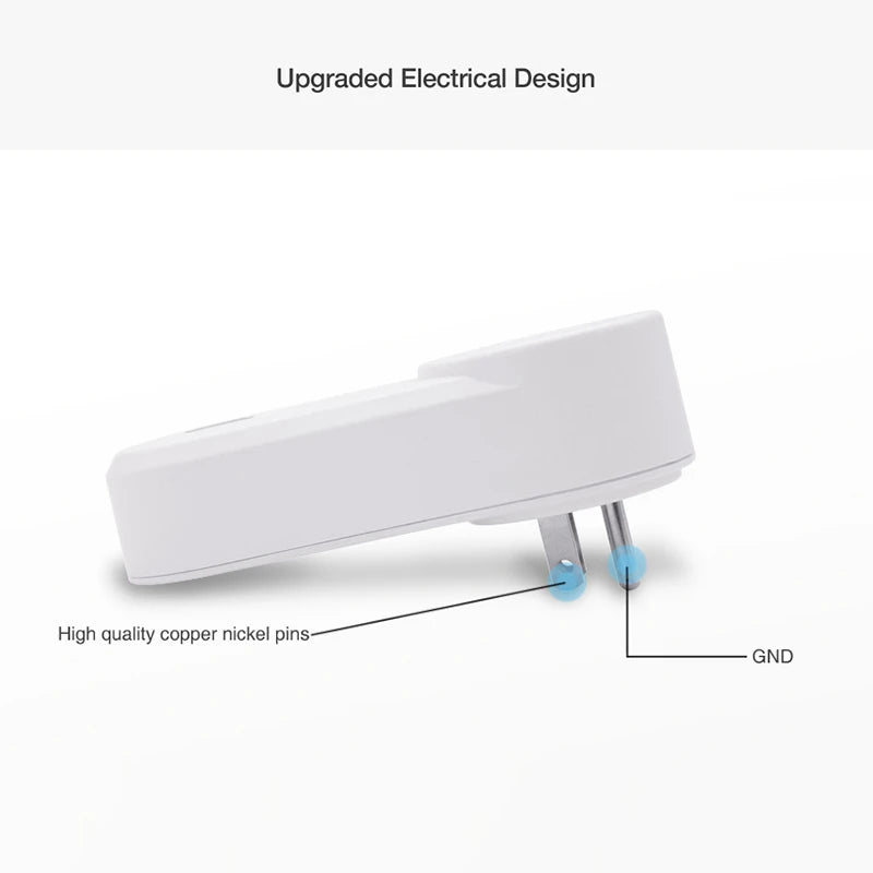 Custom Lonten WIFI Smart Socket Plug AC 90V~250V 10A EWeLink Remote Control Smart Timing Switch Work With Amazon Alexa/Google Home EU/U Manufacturer