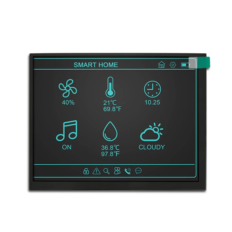 Custom High Brightness 5.7 Inch TN TFT LCD Display Module for Navigator RGB Interface TFT LCD Screen Manufacturer