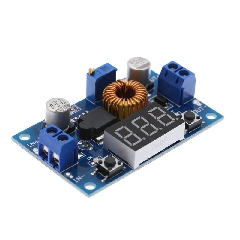 Custom 5A 75W XL4015 DC-DC Converter Adjustable Step-Down Module 4.0-38V to 1.25V-36V DIY Adjustable Power Supply Manufacturer