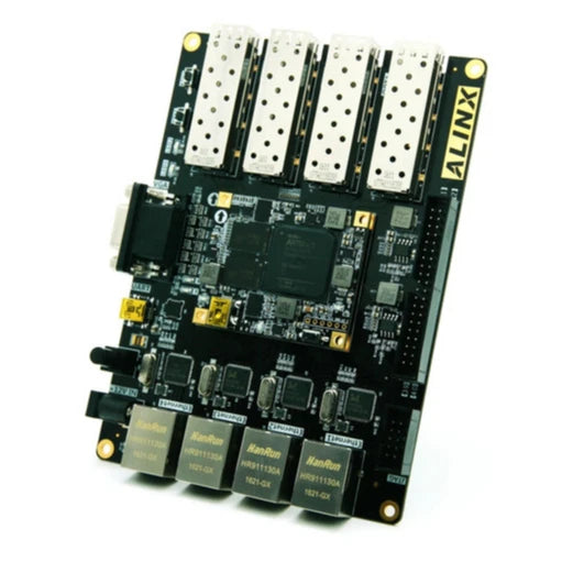 Custom Alinx XILINX A7 FPGA Black Gold Development Board ARTIX-7 fiber Optic Ethernet AX7101 Custom PCB shenzhen pcb pcba Manufacturer