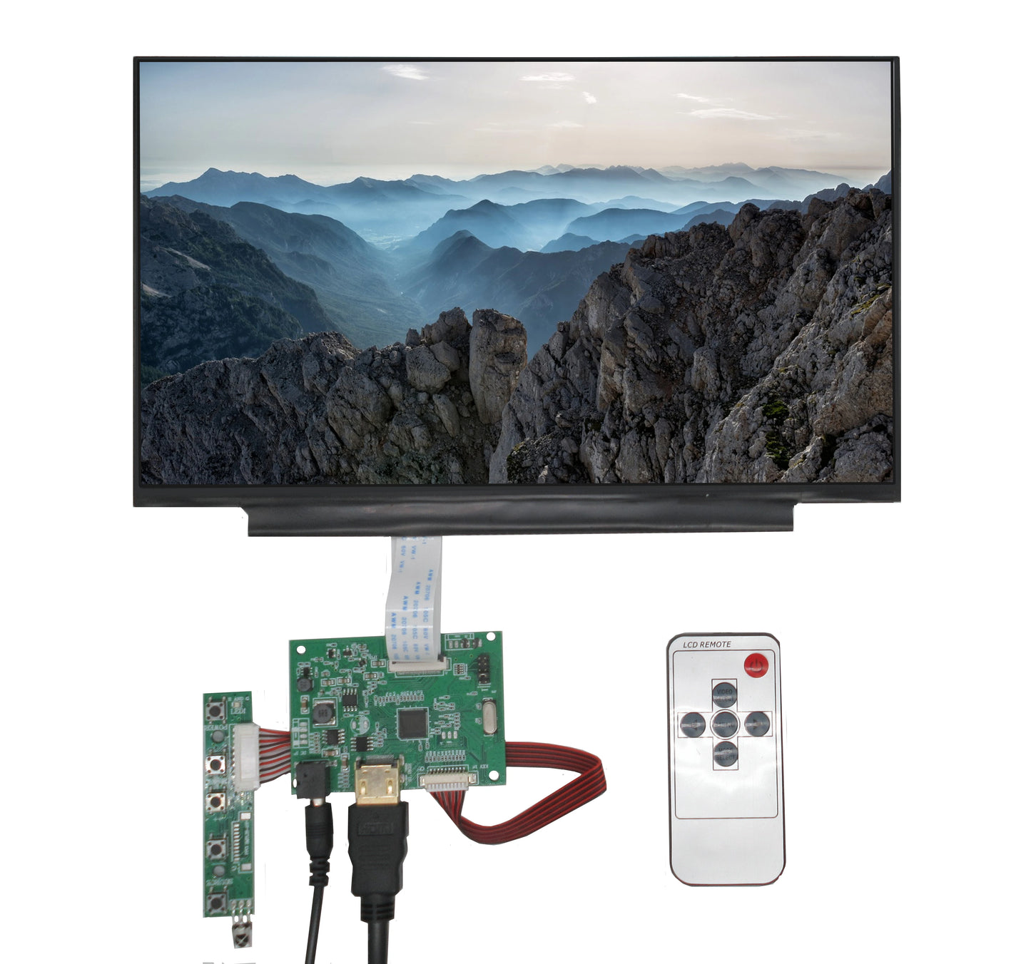 Custom 11.6 Inch For Raspberry Pi Banana/Orange Pi Mini Computer LCD Screen Display Monitor with Driver Control Board HD-Compatible Manufacturer