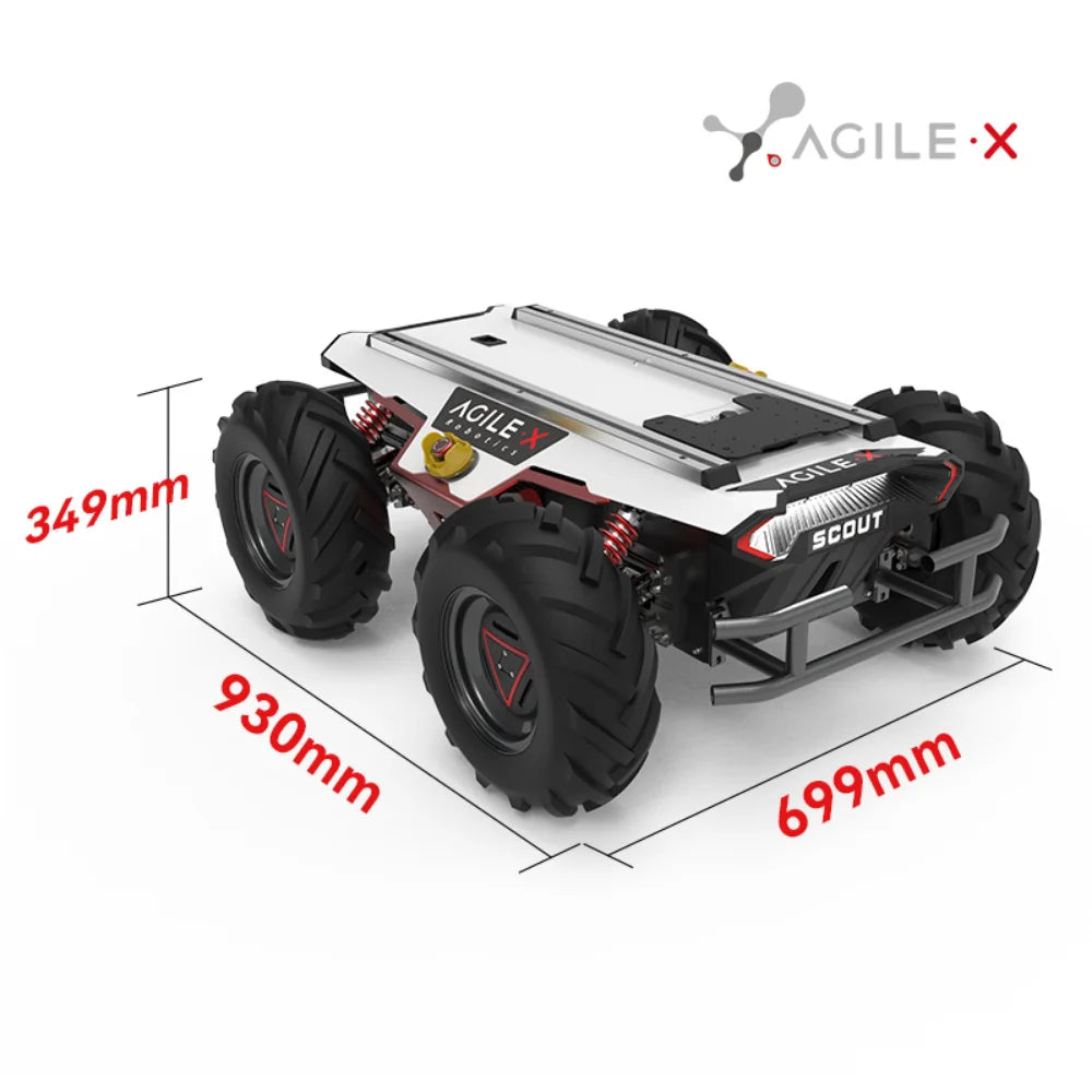 Custom education smart robot programmable industry UGV ROS2 trolley unmanned inspection robot Surveillance camera robot Manufacturer