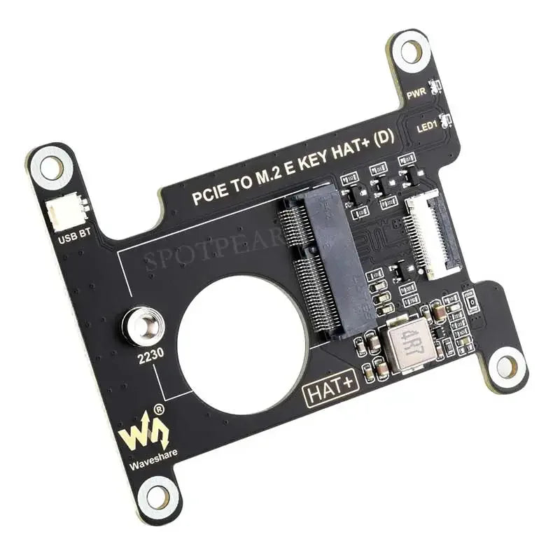 Custom Raspberry Pi 5 PCIe to M.2 E Key NGFF USB for Hat for BE200/AX210/AX200/RTL8822CE