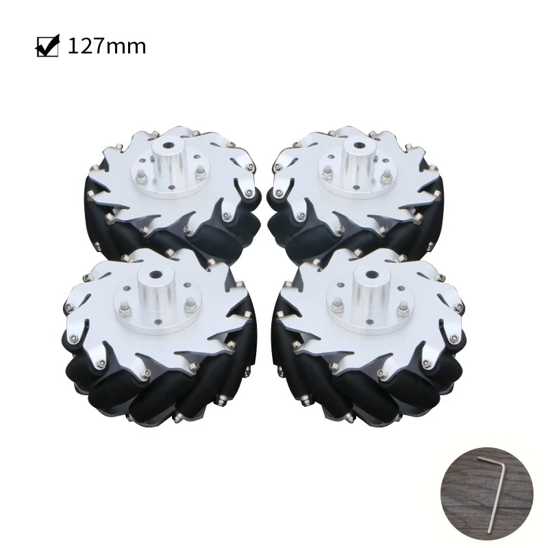 Custom PCBA omni wheel 4ps 60mm A set of 4 Mecanum wheels 60mm Manufacturer