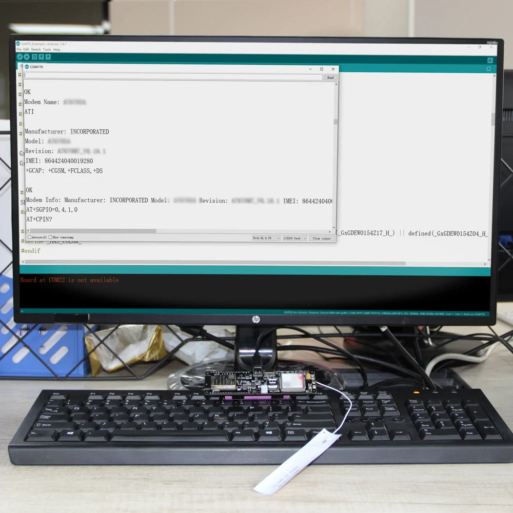 Custom TTGO SIM7600SA-H ESP32 4G LTE Cat4 Multi-Band LTE TDD LTE FDD multiple satellite positioning GNSS GPS GLONASS pcb pcba switch Manufacturer