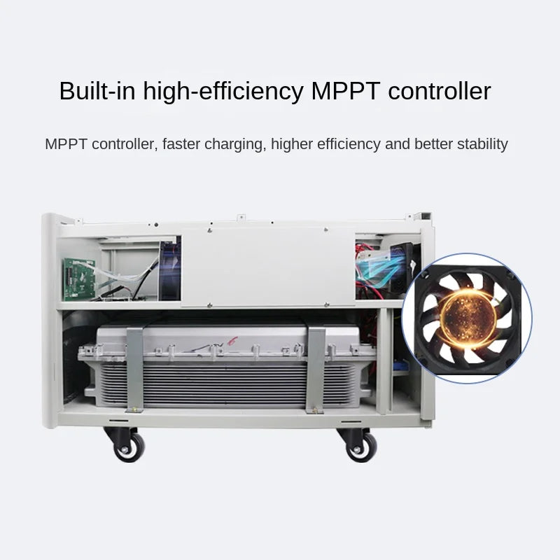 Custom Solar Generator Household 220v Full Set Off-grid 1000wmppt Controller Full Power Built-in Lithium Battery Manufacturer