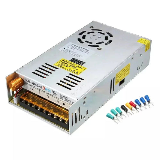 Custom Custom AC 110/220V to DC 0-48V 10A 480W Switching Power Supply Transformer Adjustable Switch Power with Digital PCBA Manufacturer