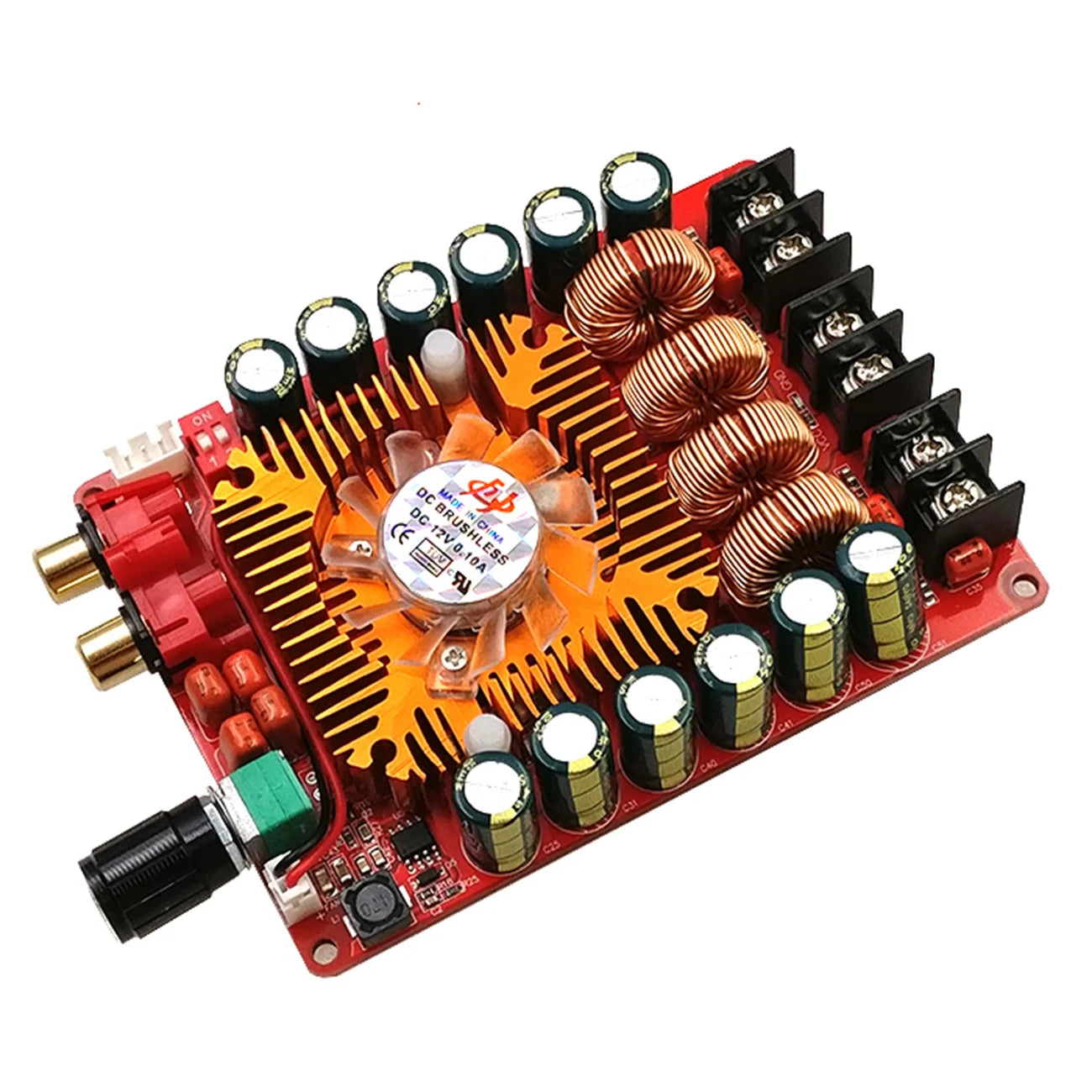 Custom LT-TDA7498E 2*160W Dual Channel Audio Stereo Amplifier Module High Power Digital Amplifier Board Support BTL Mode DC 15-36V Manufacturer