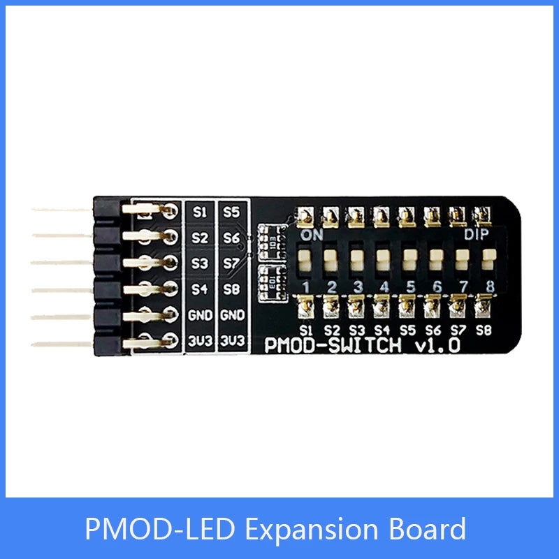 Custom PMOD-SWITCH Expansion Board ICESugar FPGA Expansion Module Standard PMOD Interface 8 bit DIP Switch Manufacturer