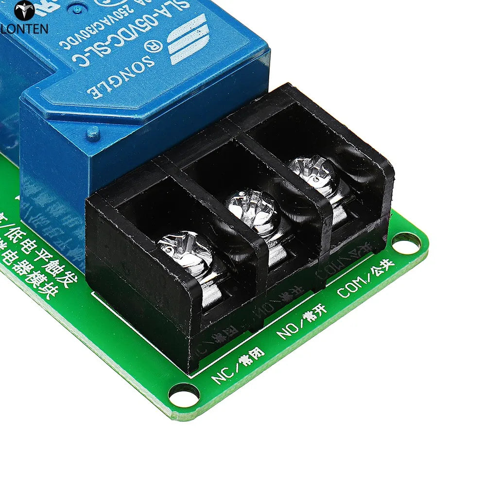 Custom Lonten 5V 1 Channel 30A Optocoupler Isolation Support High and Low Level Trigger Switch Relay Module Manufacturer