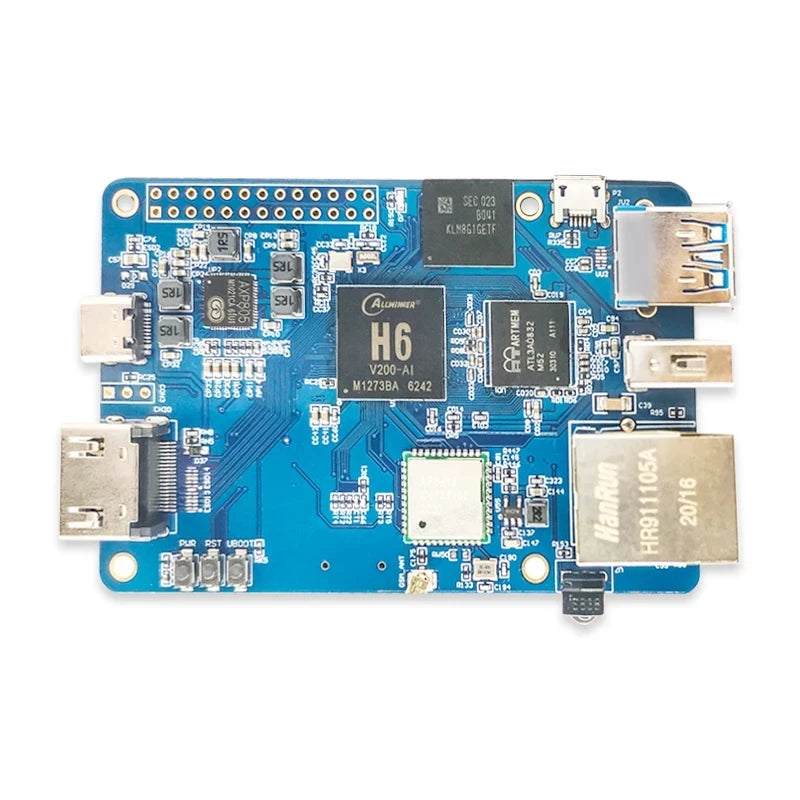 Custom Lctech Pi Allwinner H6 Linux Android Opensource Maker Development Board PK Raspberry Manufacturer