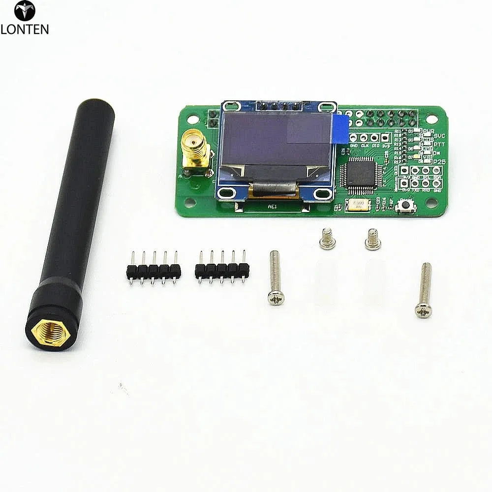 Custom Lonten MMDVM hotspot Support P25 DMR YSF DSTAR + raspberry Pi-Zero w +OLED +Antenna + Case + TF card READY TO QSO jumbospot Manufacturer