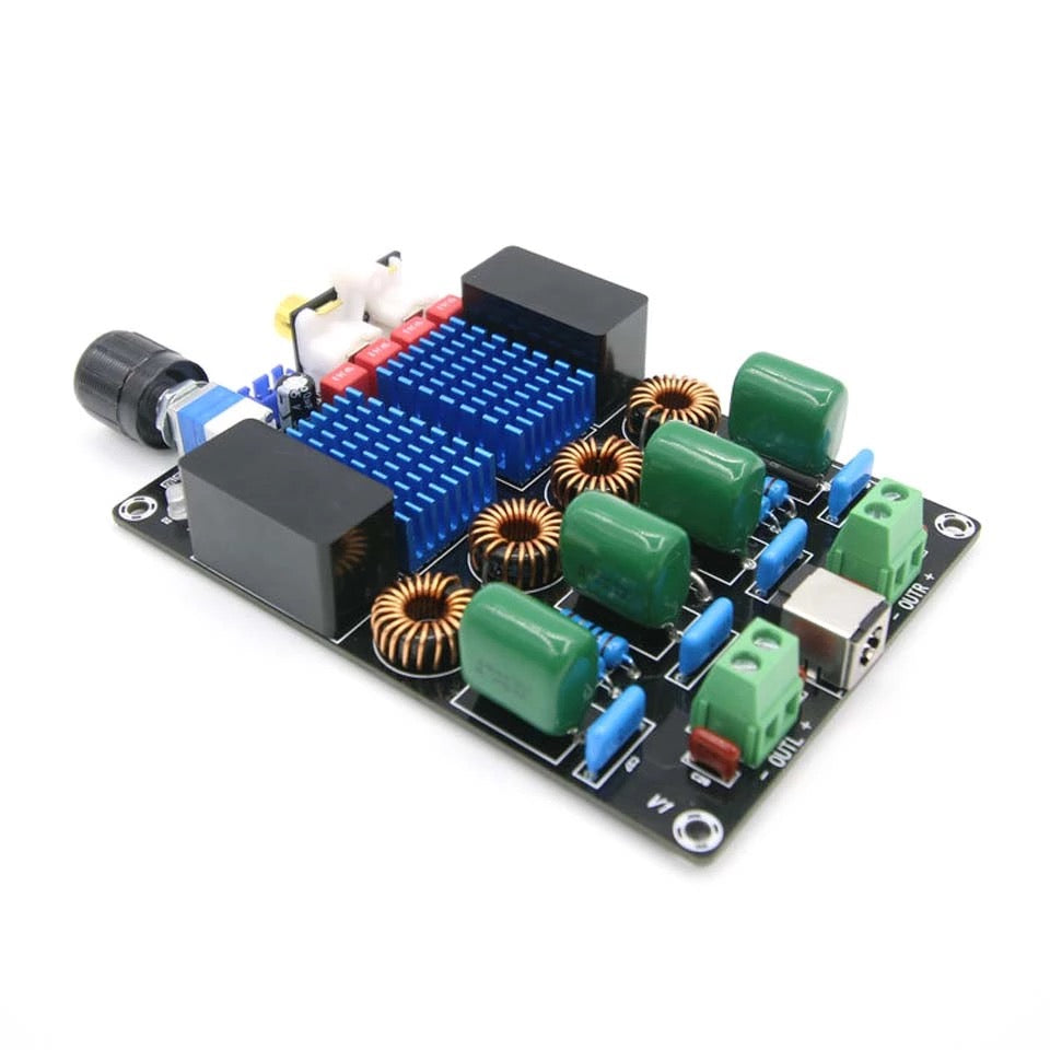 100W*2 2.0 Channel Stereo Digital Power Audio Amplifier Board 12V-24V Class D Deluxe High Power Amplifiers pcb assembly Custom