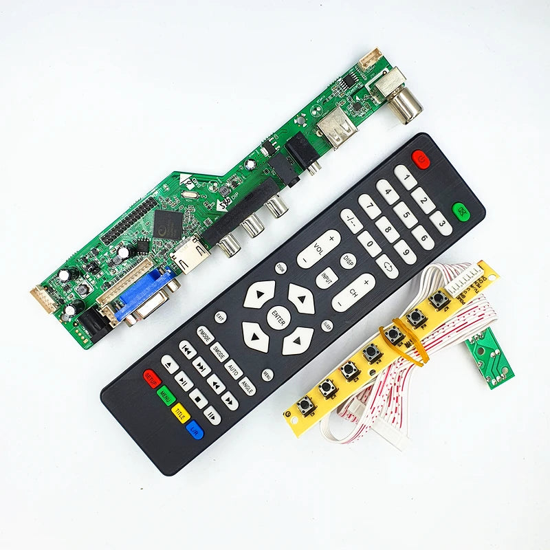 Custom Pcba New LCD TV motherboard ZS.Z53 RL.BK1 .PA(Z53BK1)  The remote controller can be provided with firmware  ZS.Z53RL.BK1 Manufacturer