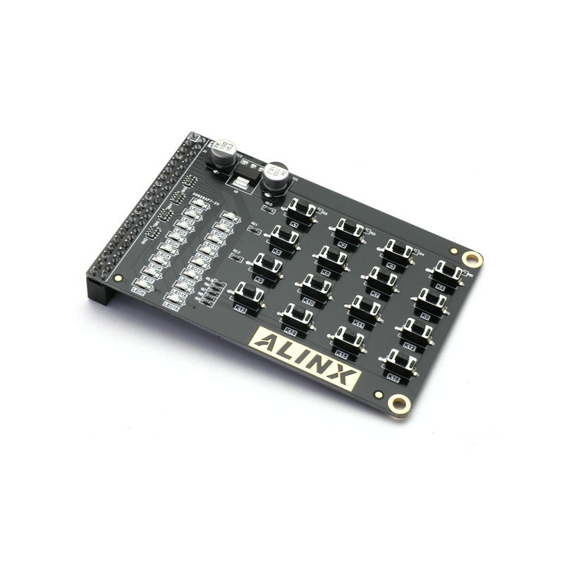 AN0404: 4*4 Matrix KEY LED Expansion Modules for FPGA Board Custom PCB pcba limited pcba box