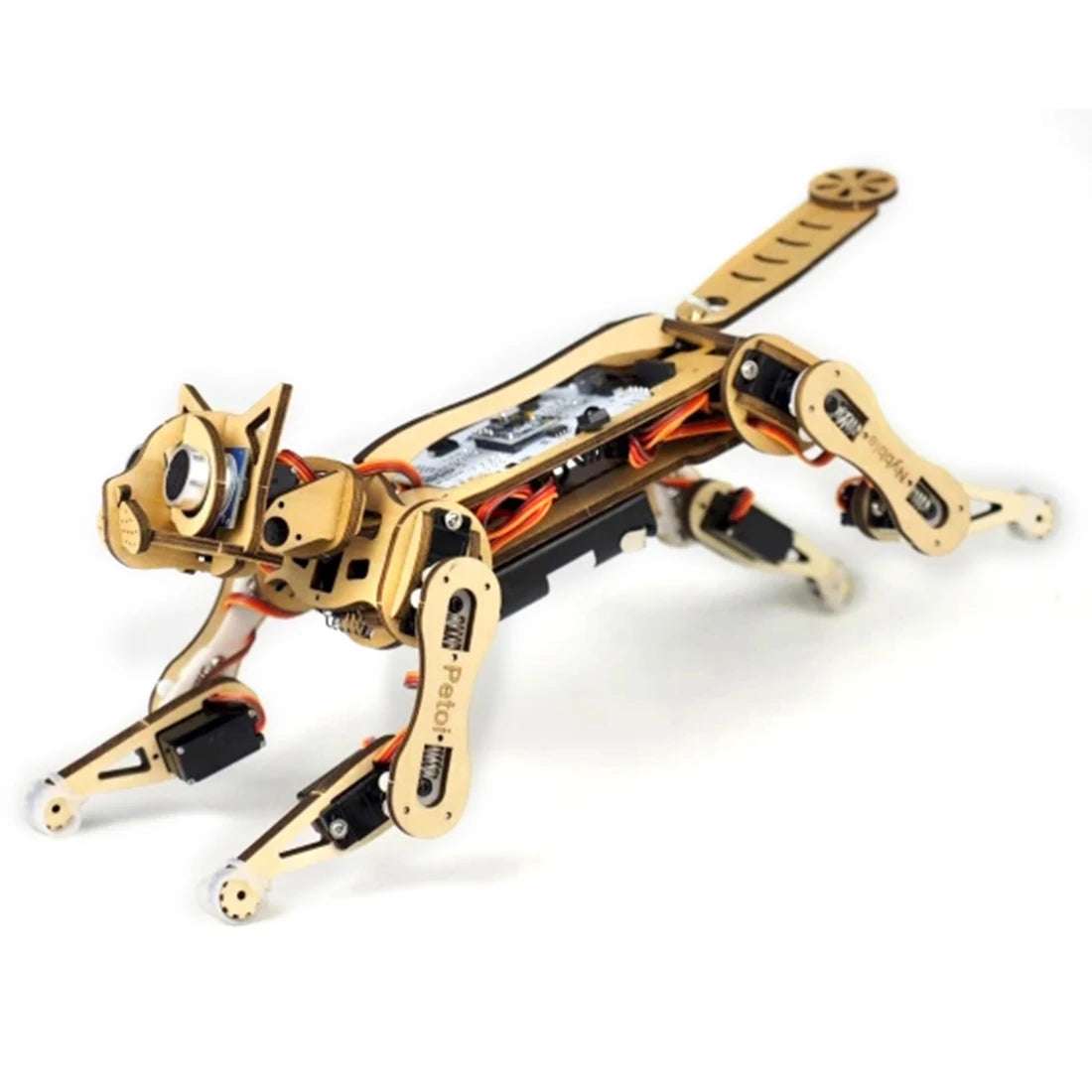 Custom Cutest Open Source Robotic Kitten Stem Bionic Quadruped Customizable Open Source Stem Toy Set Toy For Children Gift Manufacturer