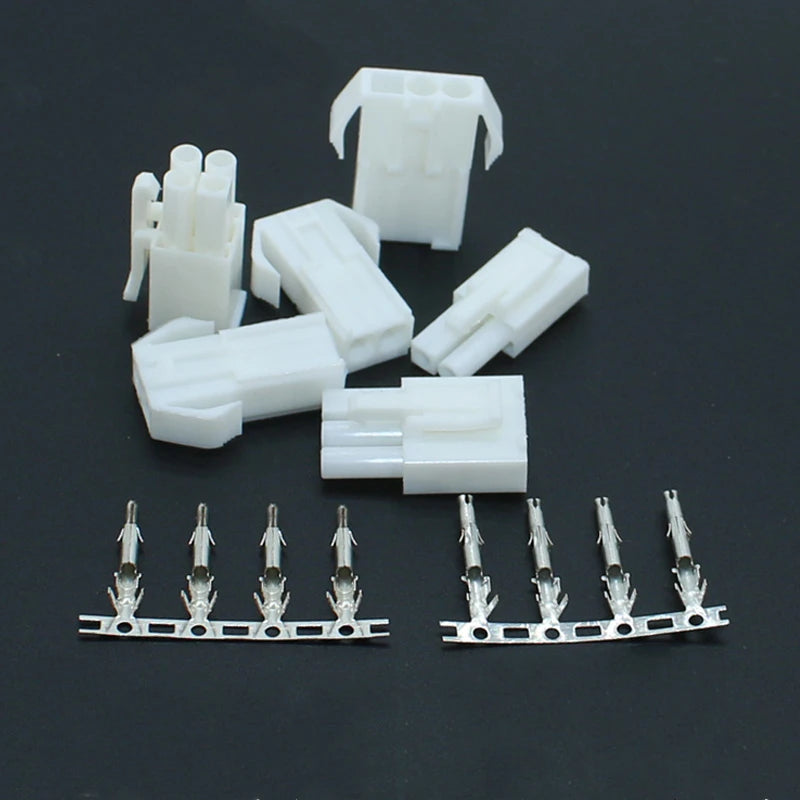 Custom Automotive connector EL-2/3/4/6/9P Small tamiya Connector 4.5mm EL4.5 Multipole Connectors Male + Female Plug + terminals Manufacturer