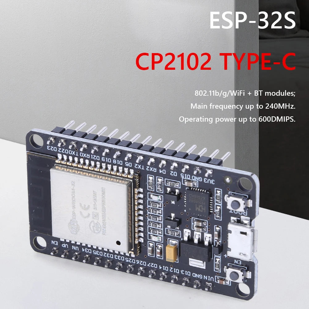 Custom 1-10PCS ESP32 Development Board WiFi+BT Wireless Ultra-Low Power Consumption Dual Core CPU Support STA/AP/STA+AP Mode Manufacturer