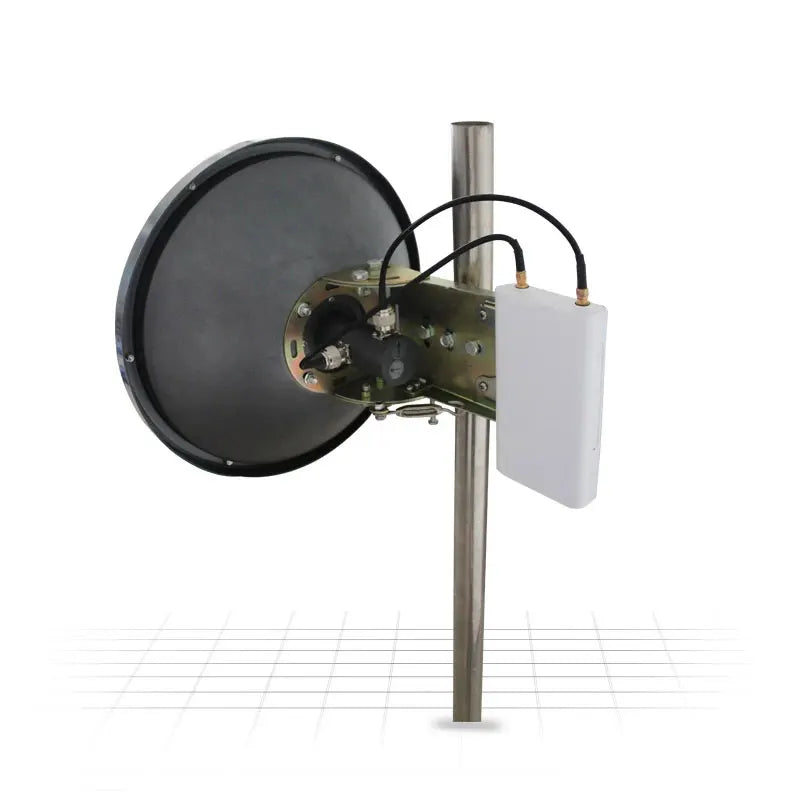Custom dual polarization Parabolic Dish Antenna Long Range 20km wifi 23dBi Manufacturer