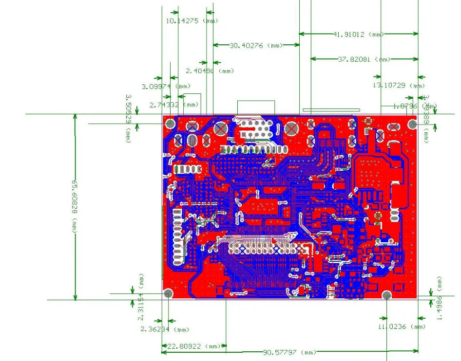 Custom HD+VGA+ 2AV+Audio 40pin 50pin LCD Driver Controller Board Kit for Panel AT065TN14/AT070TN90/AT070TN92/AT070TN94/AT090TN10 Manufacturer