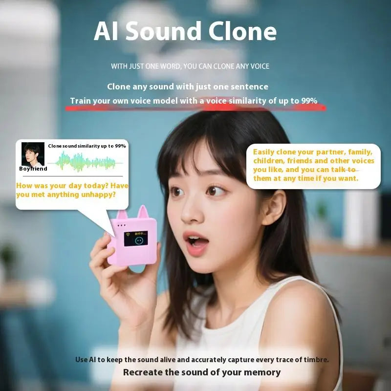 Xiaozhi Ai Robot Intelligent Dialogue Voice Robots Conversation Customizable Children Companion Robots Deepseek People Gifts