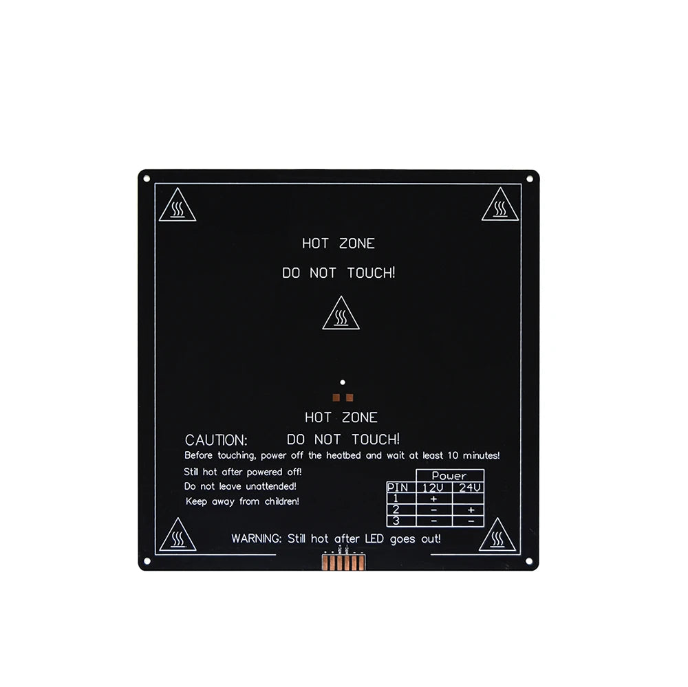 Custom MK3 heating more 220x220/300x200/310x310mm 12V/24V Upgraded Aluminum Heated Bed hotbed for 3d printer parts impressora Manufacturer