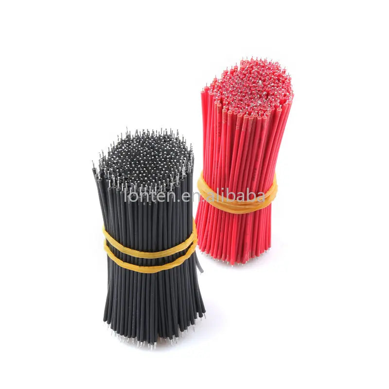 Custom 26AWG Tin-Plated Breadboard PCB Solder Cable 5/10/15/20CM Jumper Wire Tin Conductor DIY Electronic Wires Connector Manufacturer