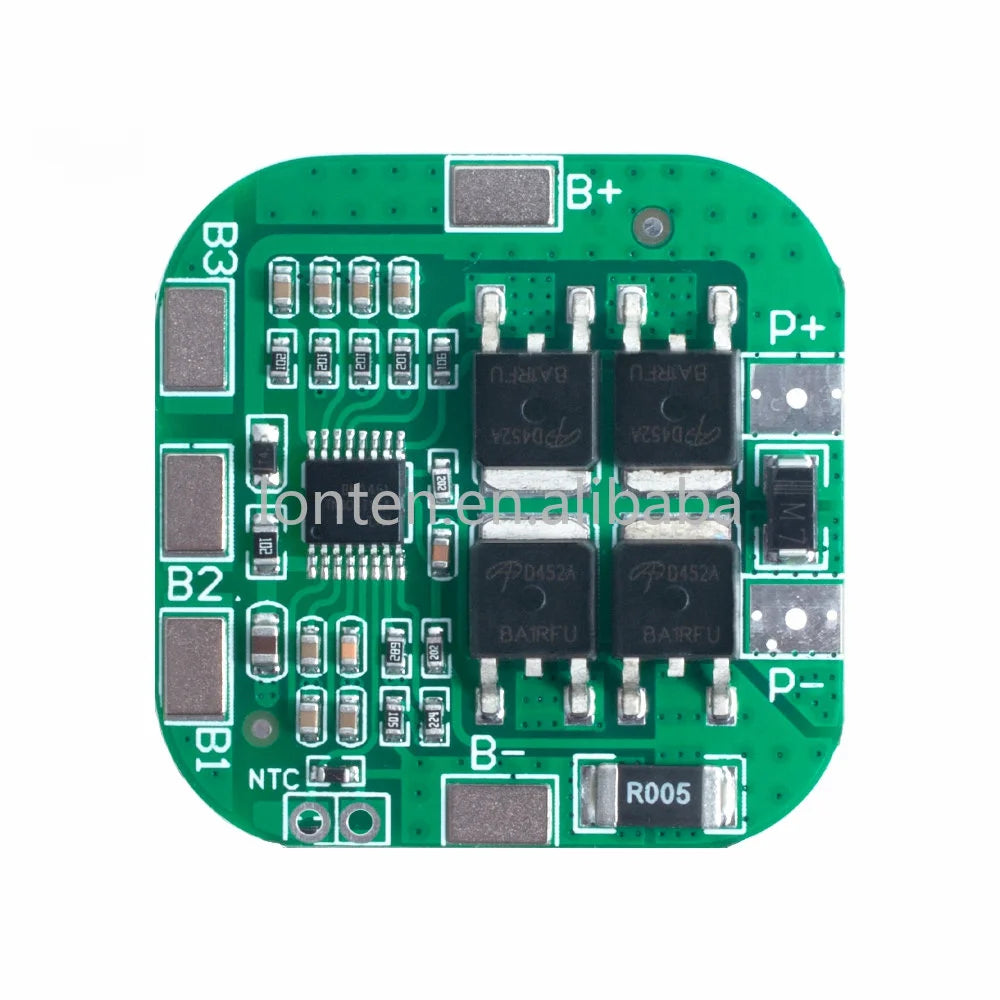 Custom 4S 14.8V / 16.8V 20A peak li-ion 4 BMS PCM battery protection board bms pcm for lithium LicoO2 Limn2O4 18650 li battery Manufacturer