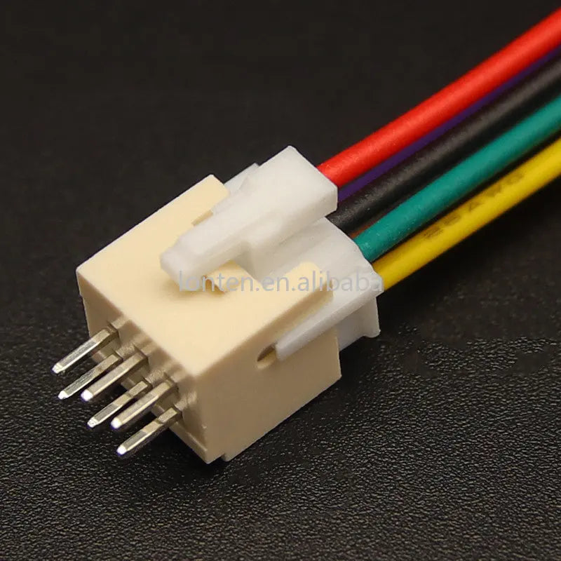 Custom 5PCS Phb2.0mm Terminal Wire Single End Connecting Wire 2x2P-12P Double Row Buckle Electronic Cable 20CM Manufacturer