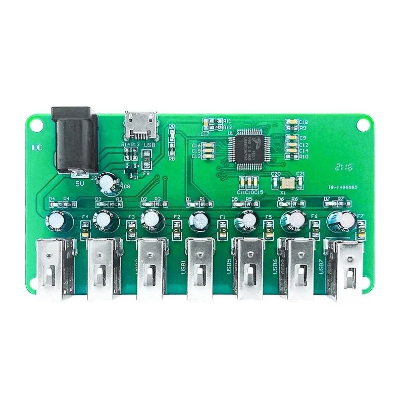 Custom USB2.0 HUB module 1 to 7 USB expansion module Manufacturer