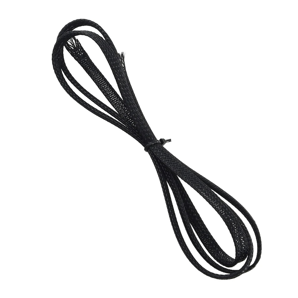Custom 3D Printer Wire Protection Braided Network Tube 8mm/1M PET Flame Retardant Nylon Telescopic Braided Network Tube DIY Protective Manufacturer