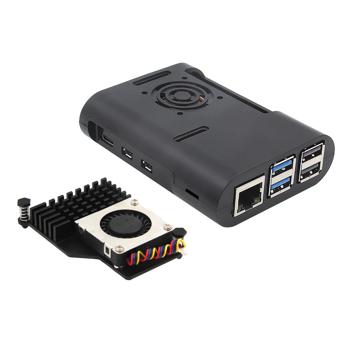 Custom Raspberry Pi 5 Case  | ABS Shell with H501 Active Cooler